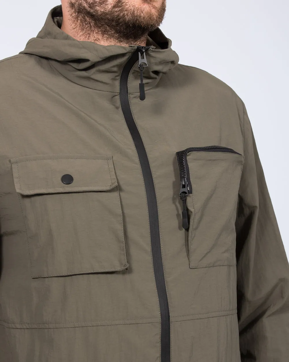 2t Mason Tall Lightweight Jacket (khaki)