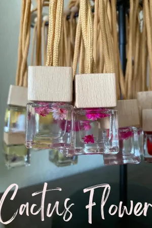 Cactus Flower Car Diffuser