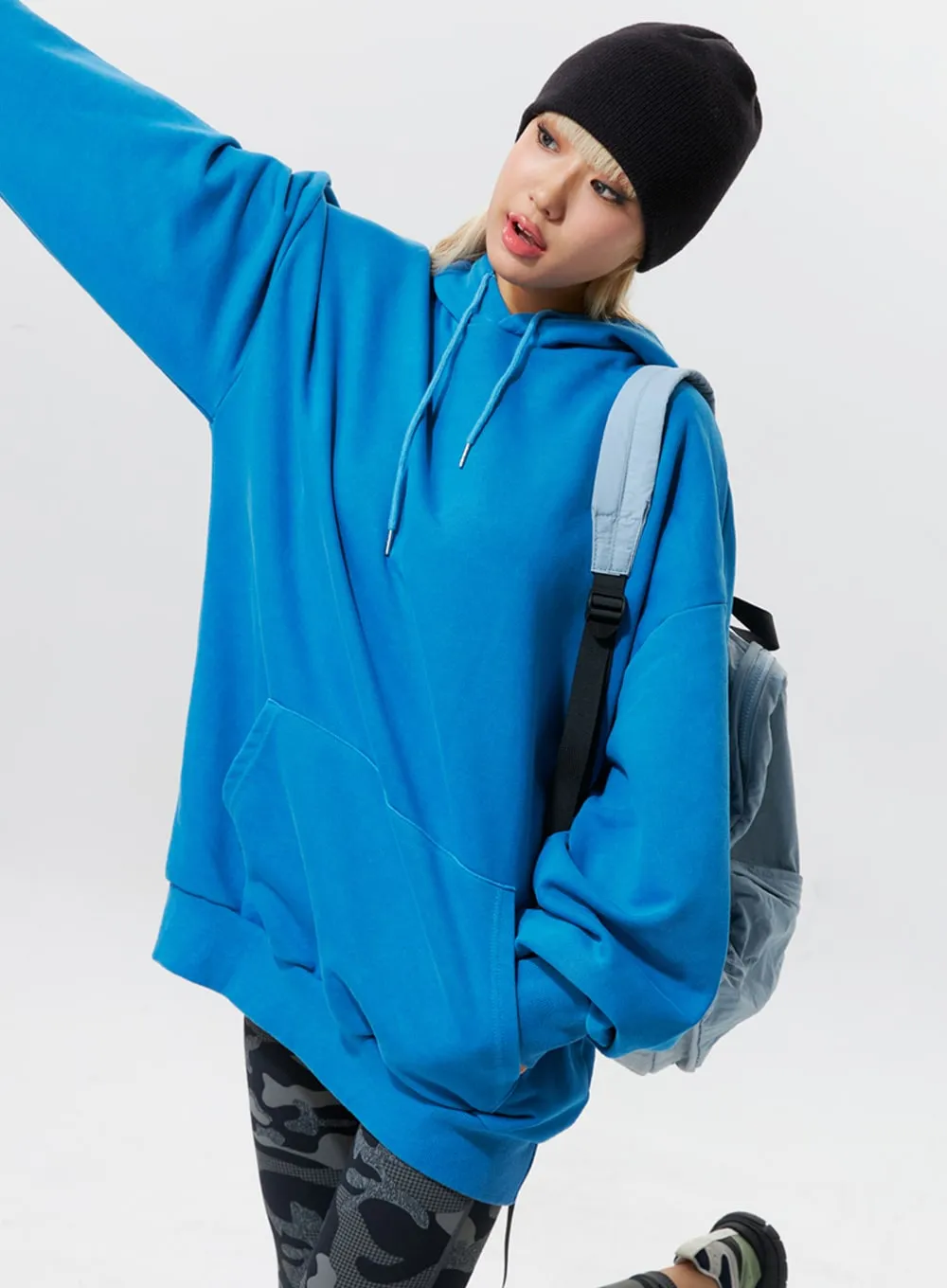Comfy Loose-Fit Hoodie IG324