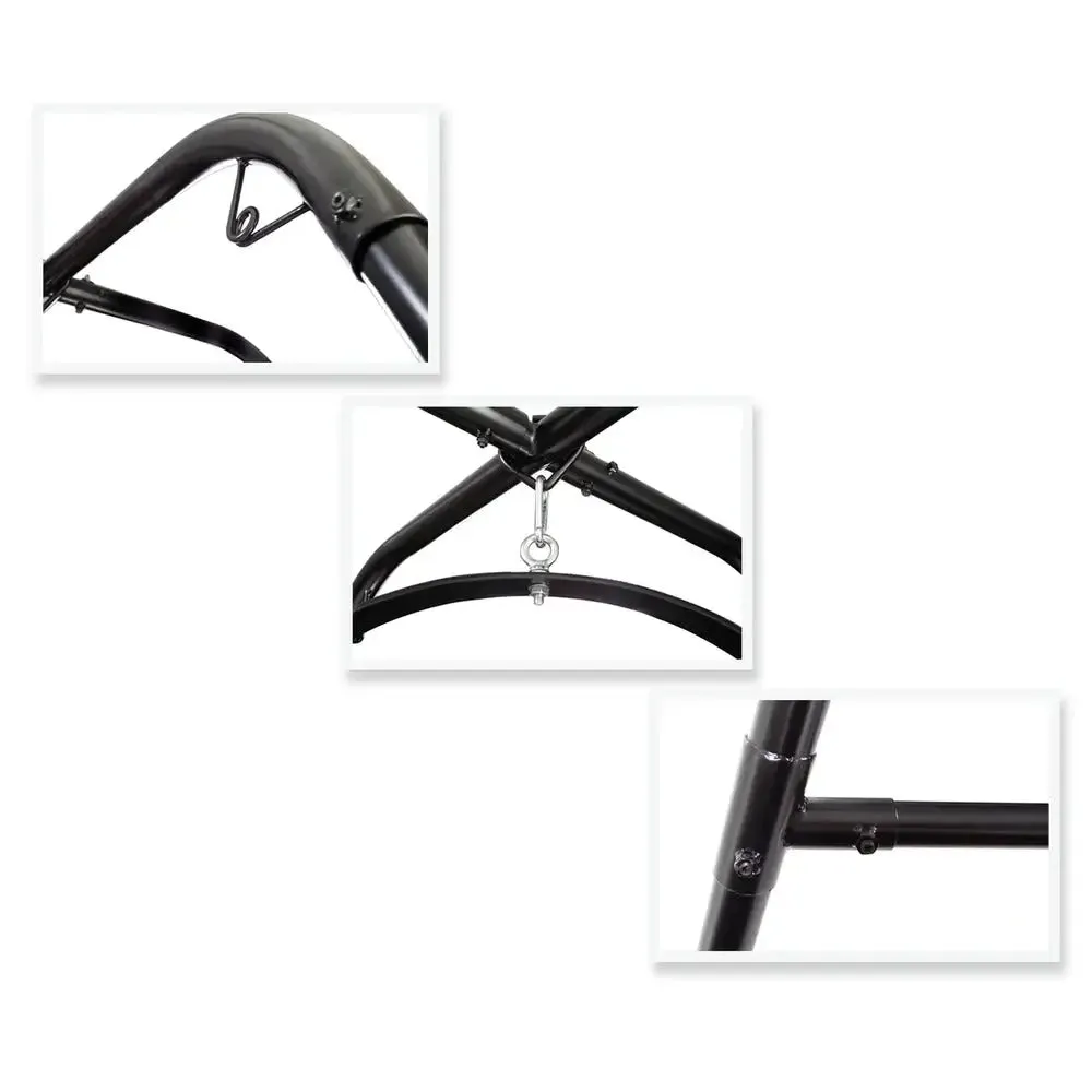 Fetish Fantasy Stainless Steel Black Sex Swing Stand