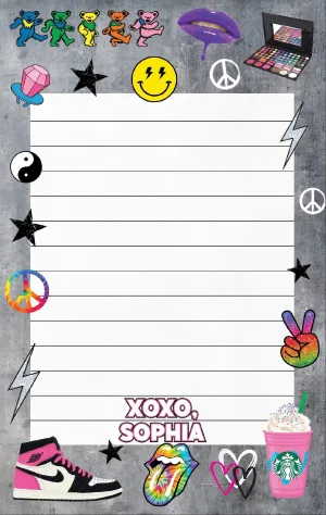 Fun & Trendy Collage Personalized Notepad