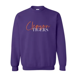 Game On Crewneck Fleece in Clemson University