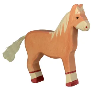 Holztiger Light Brown Standing Horse