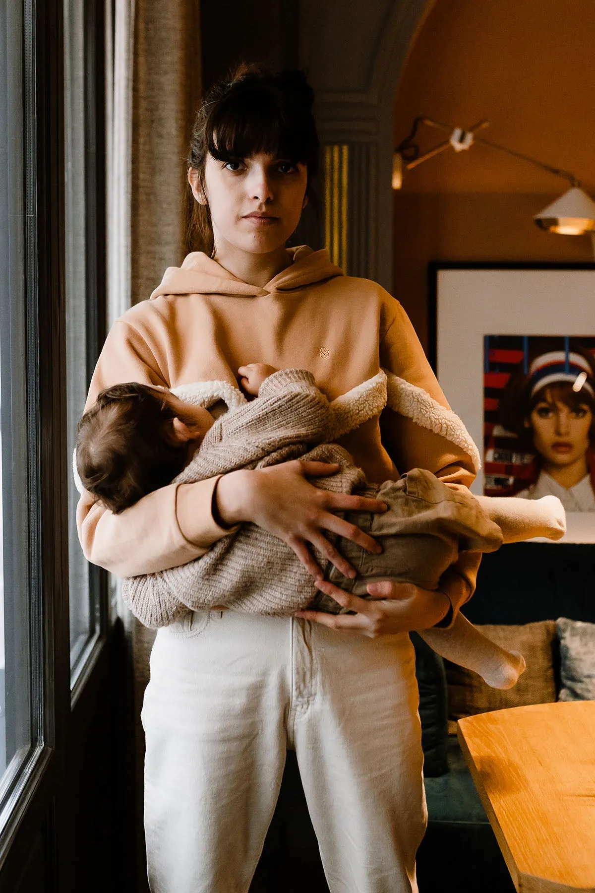 Hoodie d’allaitement Mom’moute - sweat à capuche
