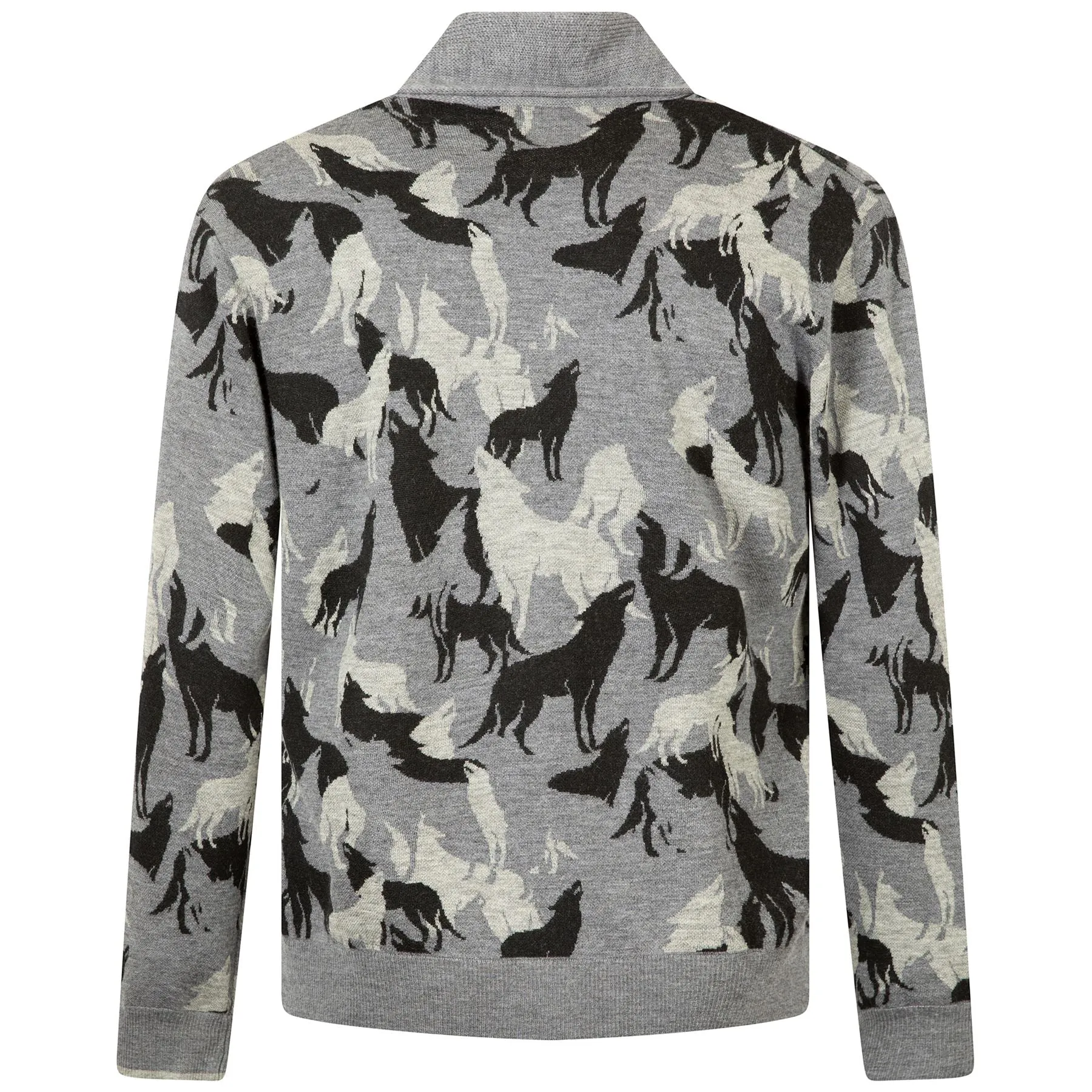 In The Shadows Ottawa Shawl Cardigan Smoke Heather - AW23