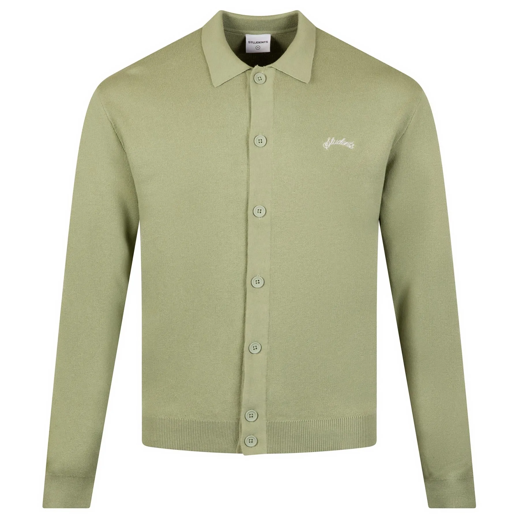 Jude Knitted Cardigan Kelp - AW24