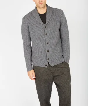 Luxe Shawl Cardigan Smoke