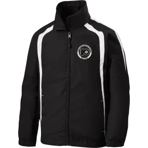 Philadelphia Flyers Elite Youth Colorblock Raglan Jacket