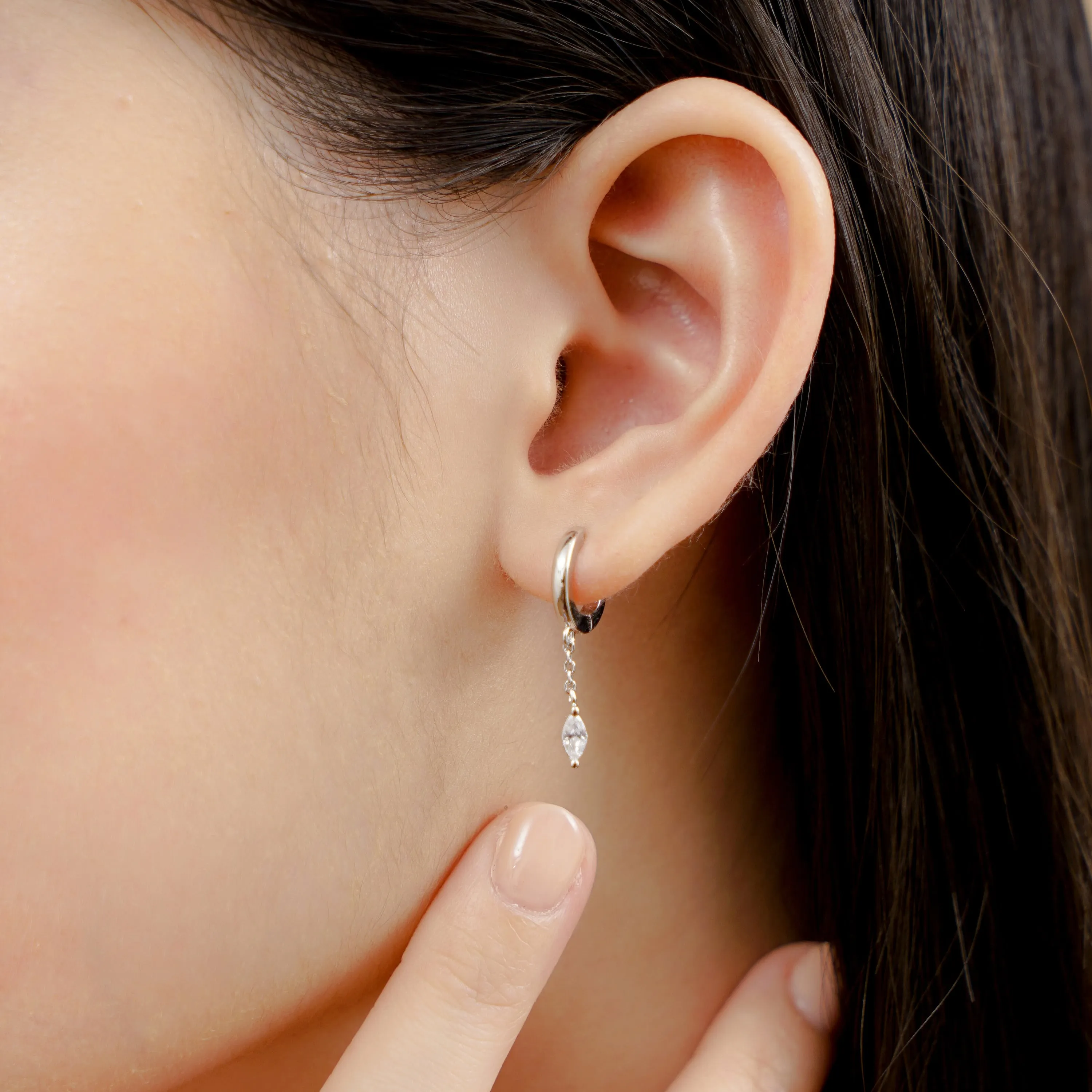 Quinn Marquise Earrings