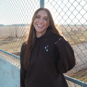 "So Over It!" Chocolate Brown Hoodie