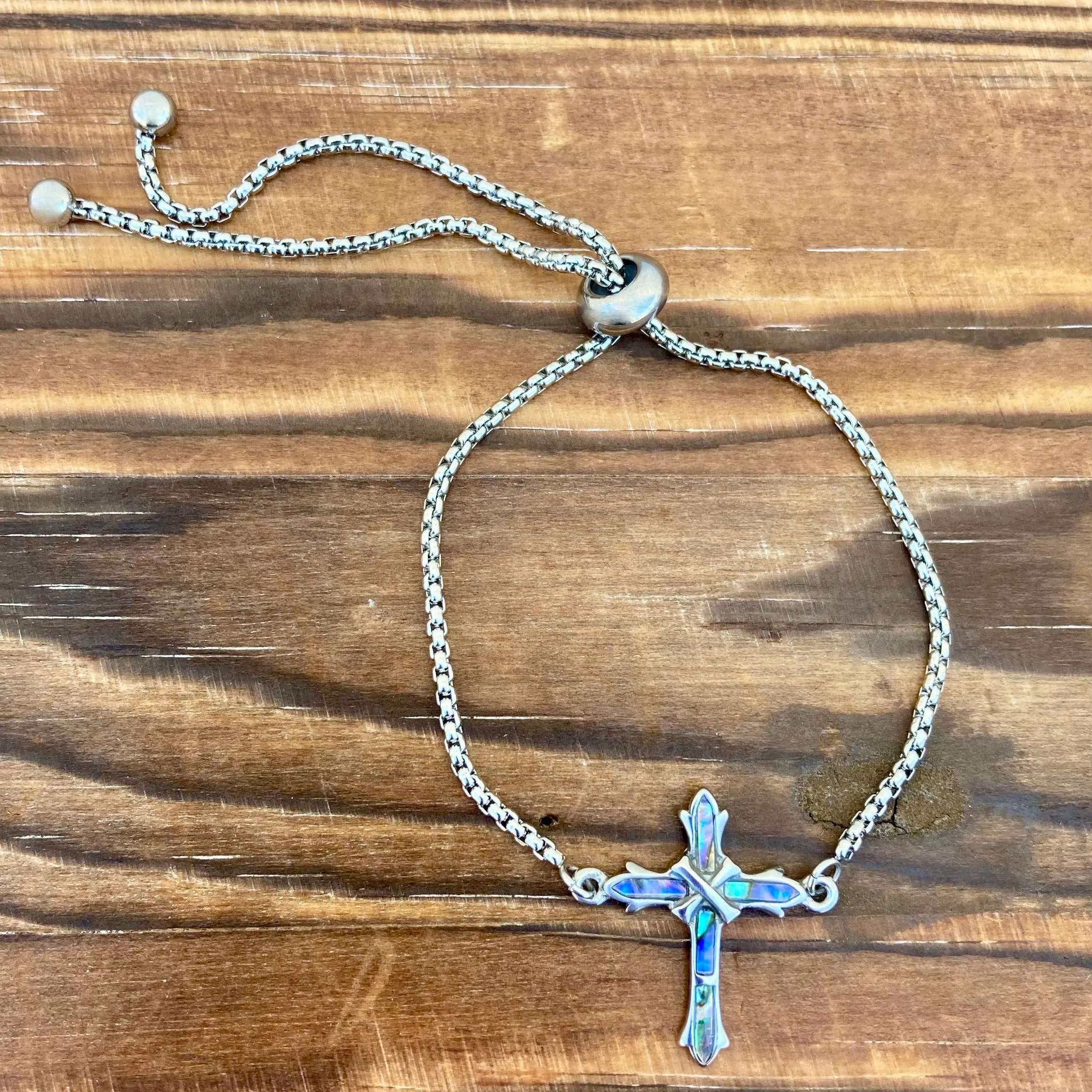 Sea Shell Cross - Bracelet - 2573B