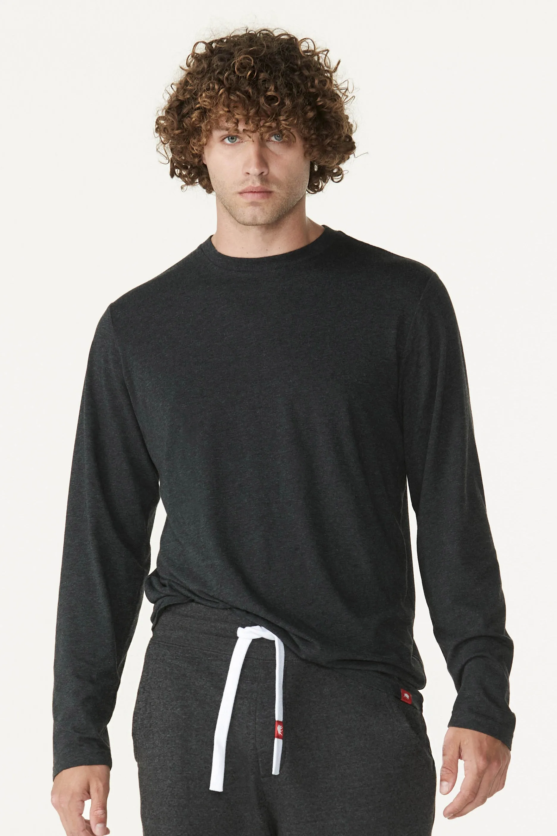 Sportiqe Men's Long Sleeve Comfy Tee