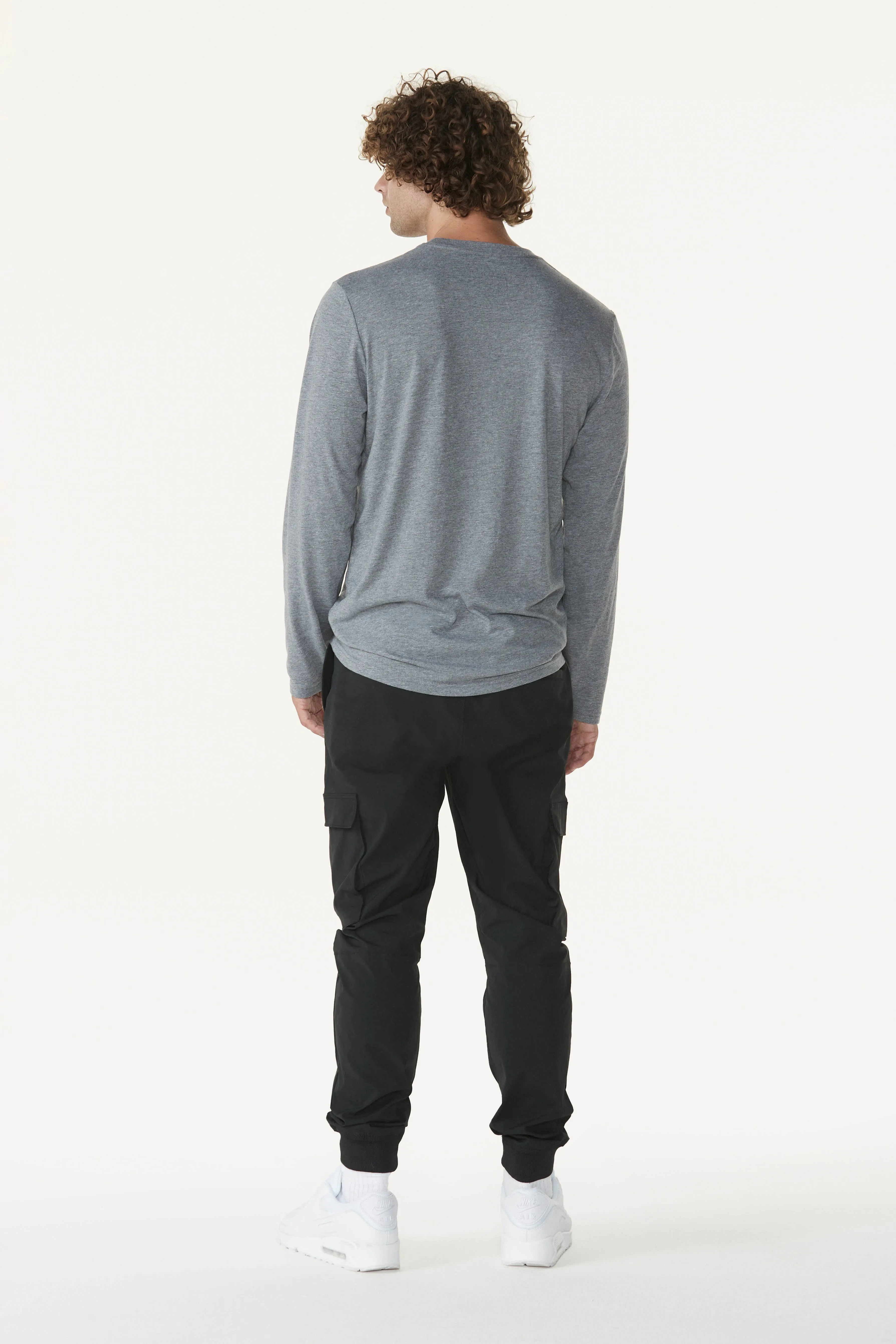 Sportiqe Men's Long Sleeve Comfy Tee