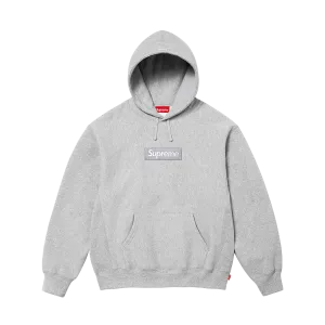 Supreme Box Logo Hoodie FW24 'Heather Grey'