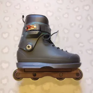 THEM - Marius 909 (Sway Black Plate Maroon Frames) Aggressive Inline Skates