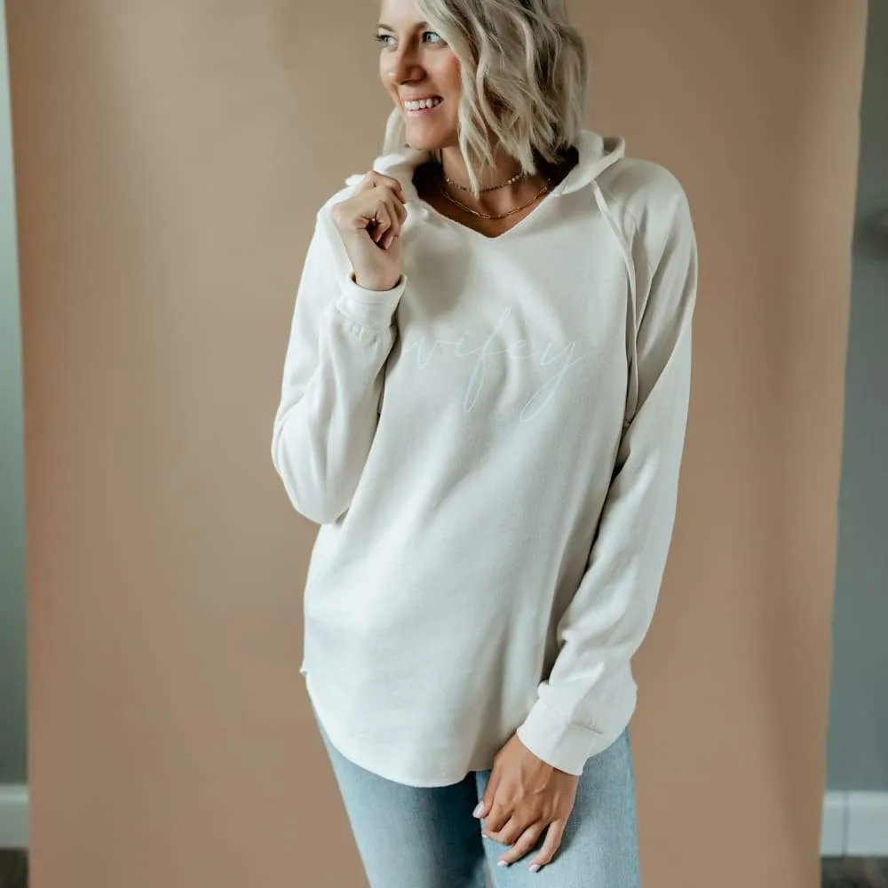 Wifey (cursive) Hoodie